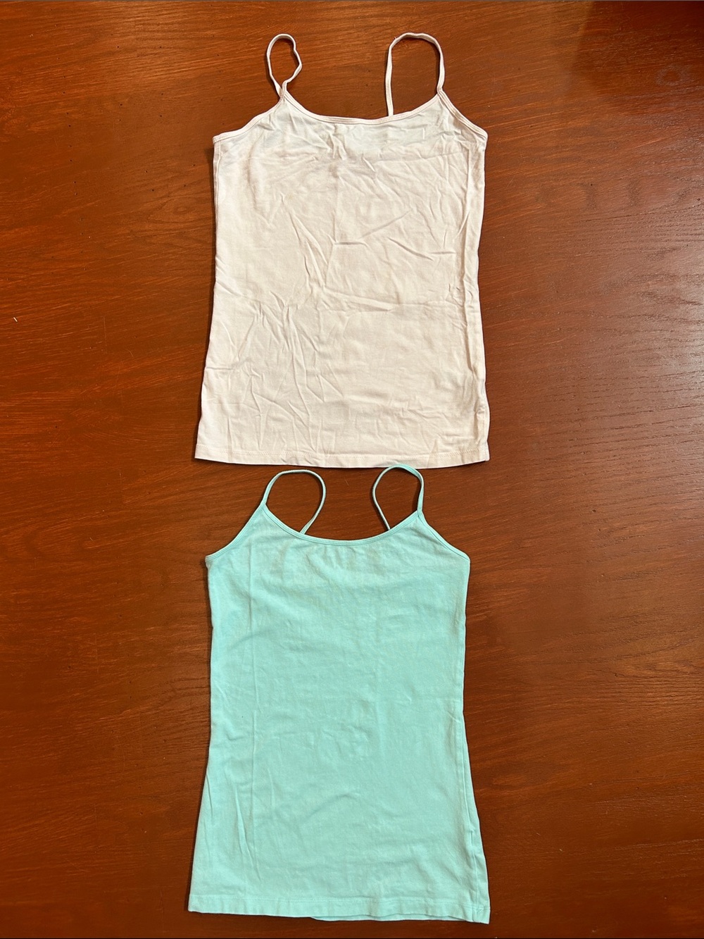 Forever 21 light pink & blue Tank Top Duo